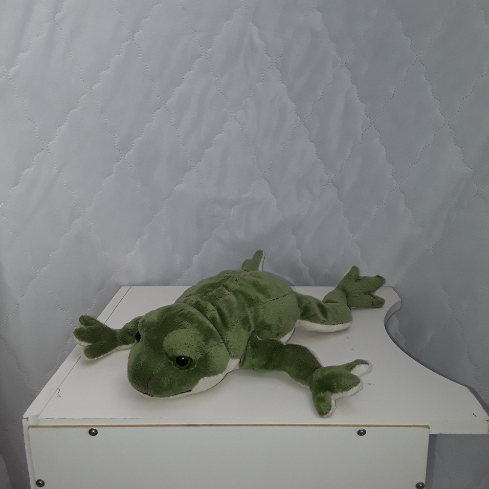 Gund Green Frog Plush Toy